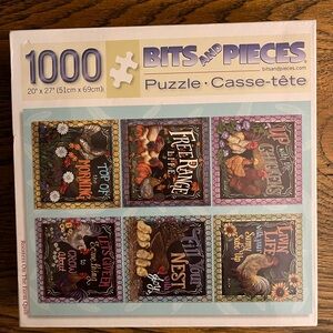 1000 Piece Puzzle - Vibrant Farm Life